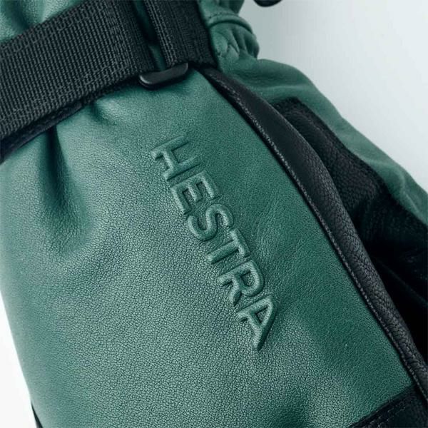 ヘストラ ゴアテックス 3フィンガー GTX フル レザー Forest Black