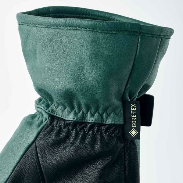 ヘストラ ゴアテックス 3フィンガー GTX フル レザー Forest Black