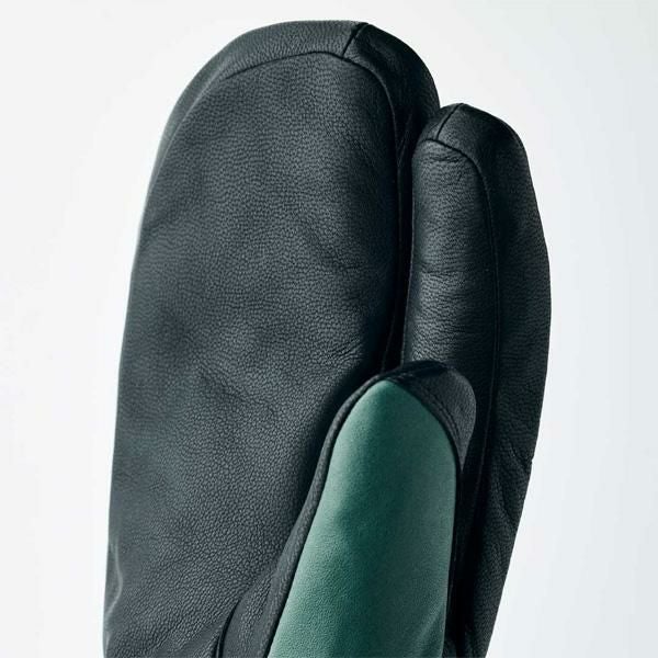 ヘストラ ゴアテックス 3フィンガー GTX フル レザー Forest Black