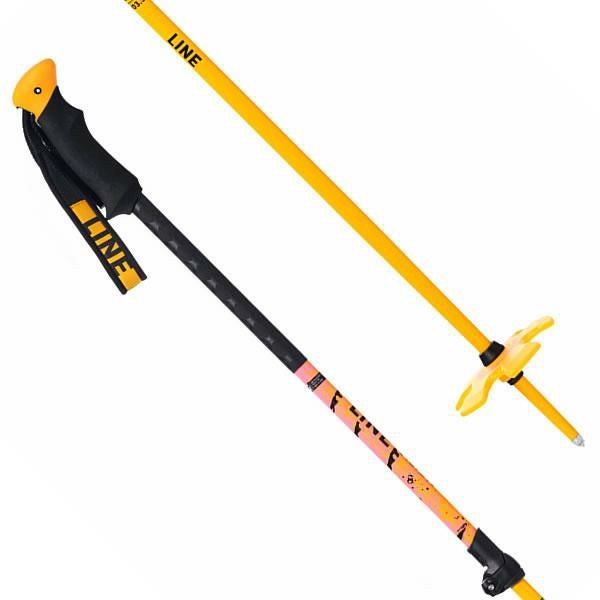 ライン スキーポール 2025 VISION Orange 103～145cm 伸縮式