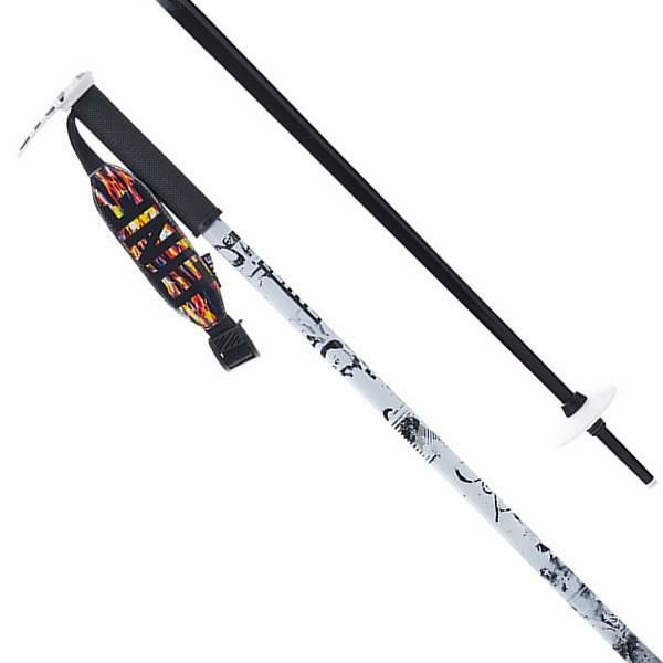 ライン スキーポール 2025 PIN Collage ホワイト×ブラック LN24058300