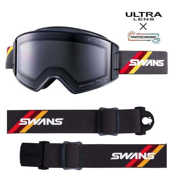 スワンズ スキーゴーグル 調光レンズ OUTBACK OB-MDH-CU-LG PBK パール