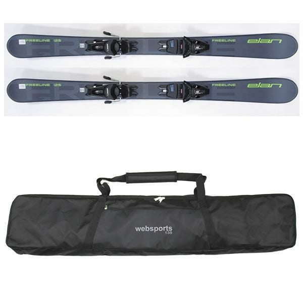 ケース付 ショートスキーセット エラン スキー板 2025 FREELINE QUICK
