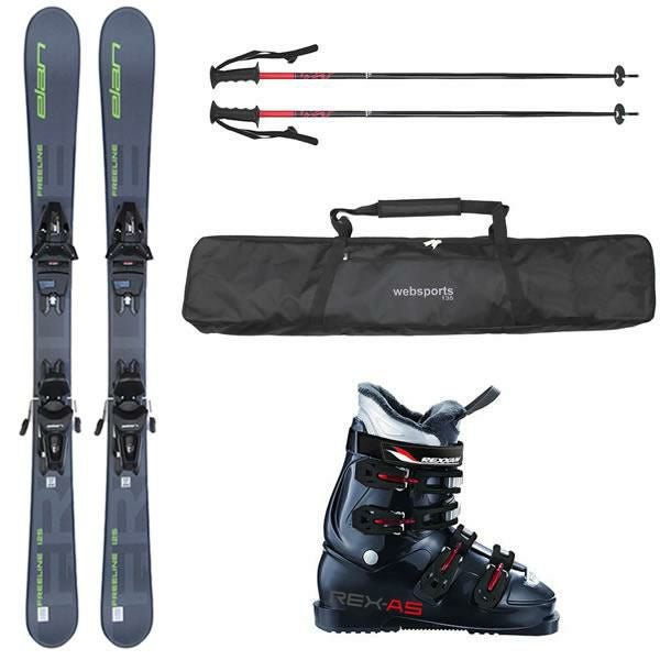 収納ケース＆スキーポール＆スキーブーツ付】 エラン ショートスキー