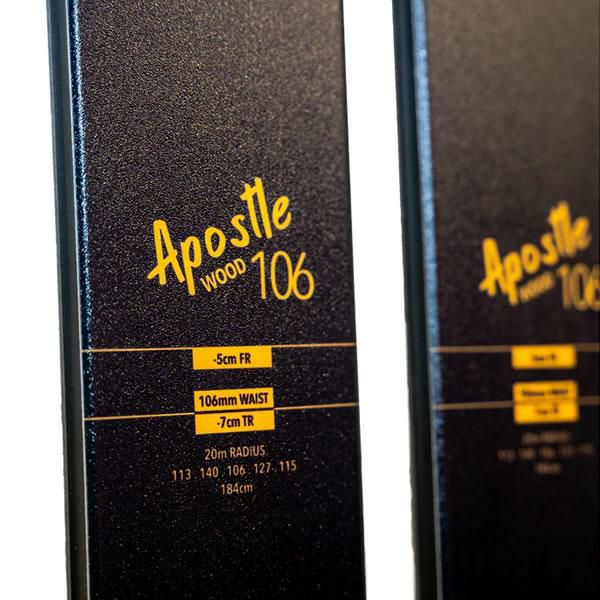 RMU SKI 2024 APOSTLE 106 -WOOD- スキー板 単品 (板のみ) 23-24