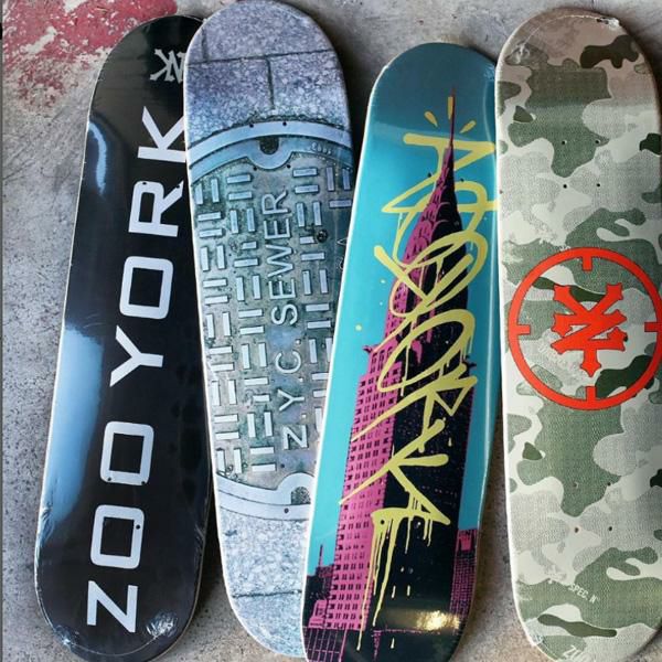 スケボー デッキ zooyork デッキ 単品 OG Logo 7.75 x 31.75インチ