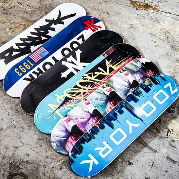 スケボー デッキ zooyork デッキ 単品 BIG CITY FLARE 8.0 x 32インチ 