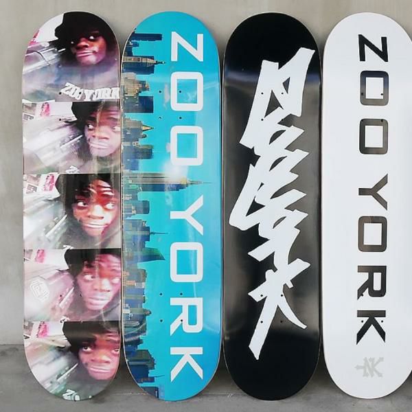 スケボー デッキ zooyork デッキ 単品 BIG CITY FLARE 8.0 x 32インチ