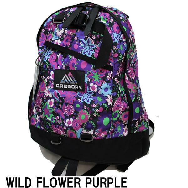 グレゴリー リュック ファインデイ V2 WILD FLOWER PURPLE ワイルド