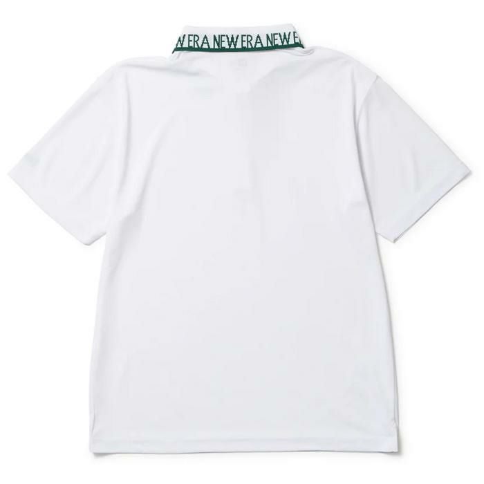 ニューエラ ゴルフウェア メンズ 半袖 鹿の子 ポロシャツ Collar Logo