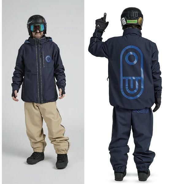 エアブラスター ウェア メンズ 25-26 MAX -jacket / DARKNIGHT シェル 