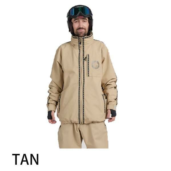 エアブラスター スノーボードウェア エアブラスター ウェア メンズ 25-26 MAX -jacket / TAN シェル