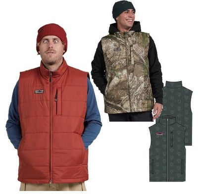 エアブラスター ウェア メンズ 25-26 TEAM VEST 綿入りベスト (2025 
