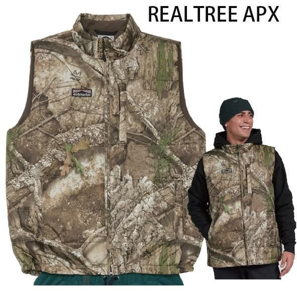 エアブラスター ウェア メンズ 25-26 TEAM VEST 綿入りベスト (2025
