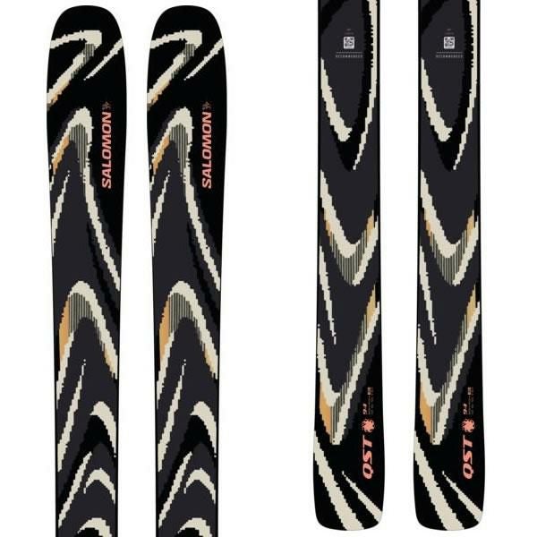 サロモン スキー板 2026 QST 94 BLACK スキー板 単品 (板のみ