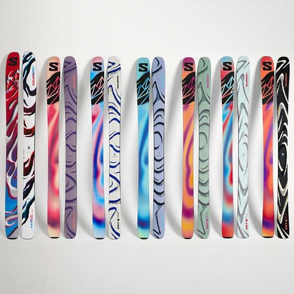 サロモン スキー板 2026 QST 94 BLACK スキー板 単品 (板のみ