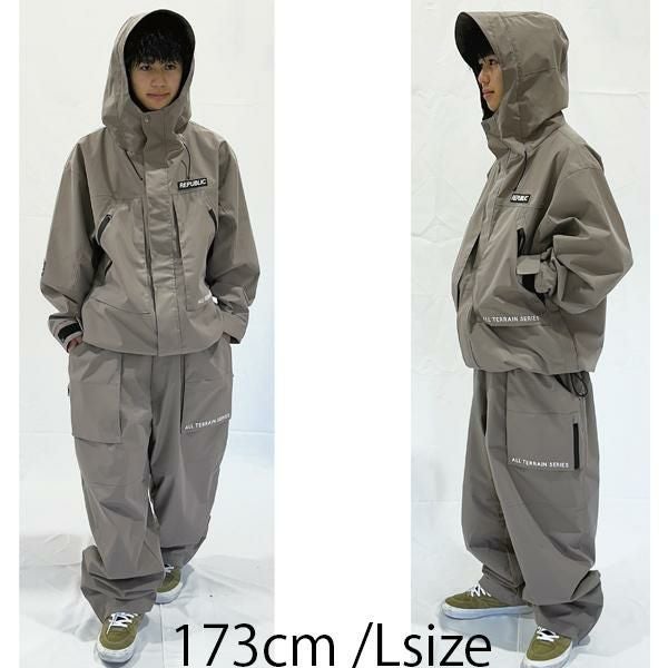 REPUBLIC リパブリック スノーボード ウェア OUTSIDE CITY PARKA