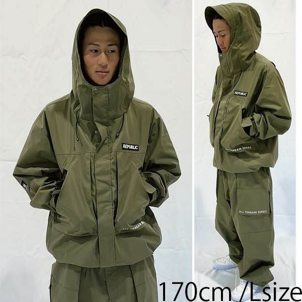 REPUBLIC リパブリック スノーボード ウェア OUTSIDE CITY PARKA