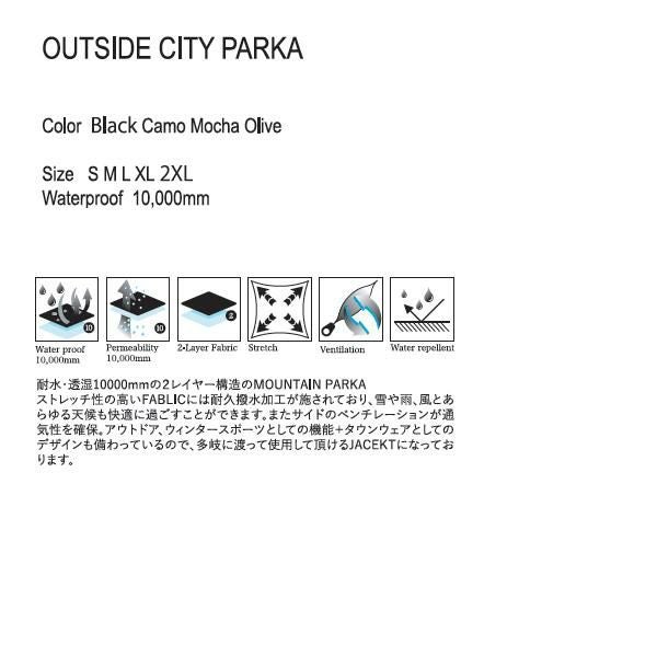 REPUBLIC リパブリック スノーボード ウェア OUTSIDE CITY PARKA