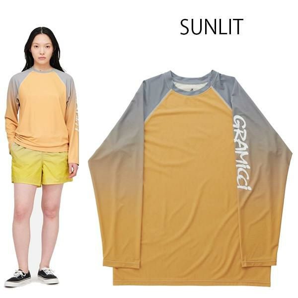 グラミチ GRAMICCI 速乾 UPF-SHIELD LONG SLEEVE TOP - UPFシールド