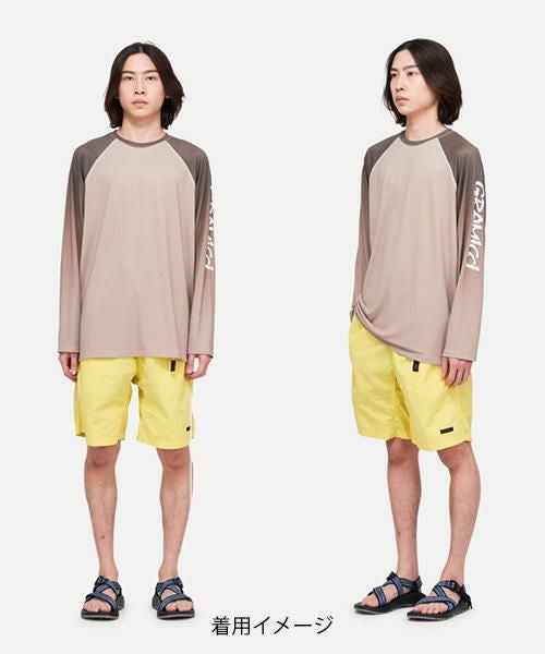 グラミチ GRAMICCI 速乾 UPF-SHIELD LONG SLEEVE TOP - UPFシールド