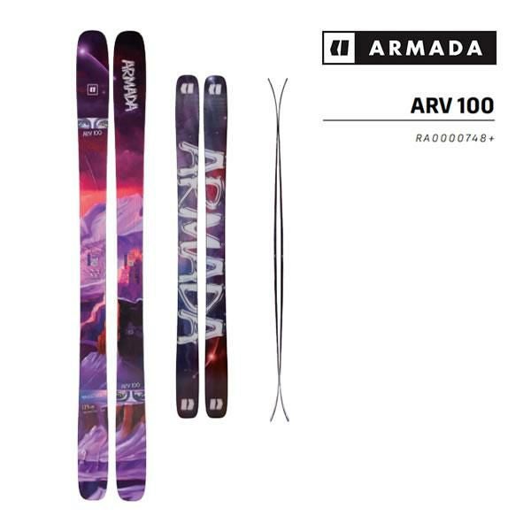 アルマダ スキー板 ARMADA ARV 100 スキー単品 (板のみ) RA0000748