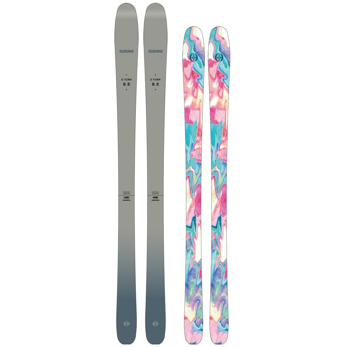 オガサカ スキー 2026 ET-8.5 スキー板 単品 (板のみ) イーターン 8.5