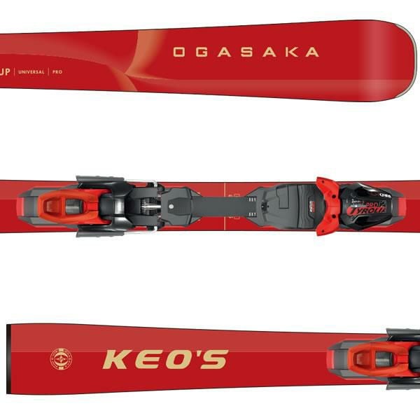 オガサカ スキー 25-26 KS-UP/RD + チロリア PRD 12 GW ビンディング付