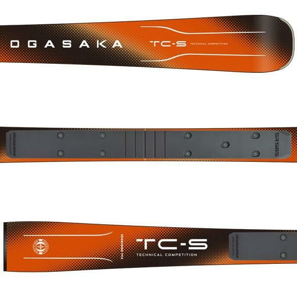 オガサカ スキー 25-26 TC-S + SR585 プレート付 スキー単品 板のみ 