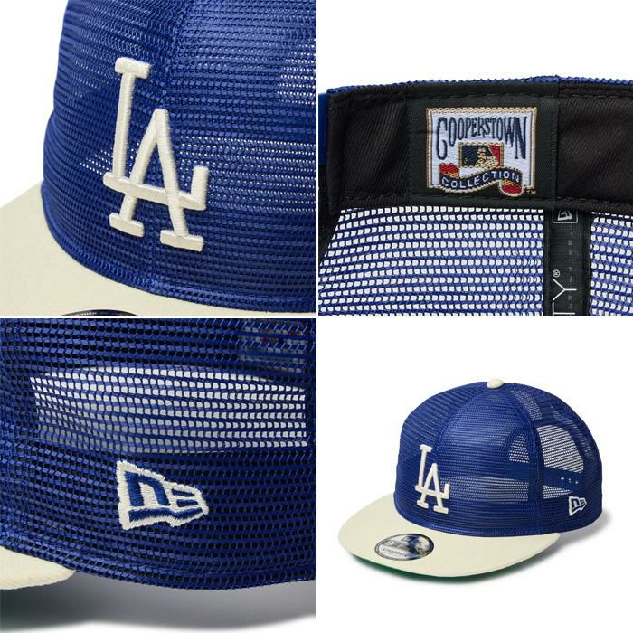 ニューエラ キャップ 9FIFTY MLB All Mesh ドジャース ダークロイヤル
