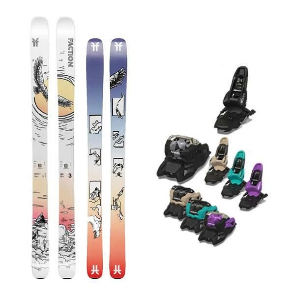 FACTION スキー板 PRODIGY 2 CAPSULE (24-25 2025) + 25 マーカー