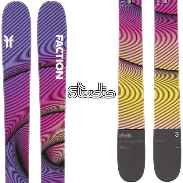 FACTION SKI 2026 STUDIO 3 スタジオ3 スキー板 単品 (板のみ) 25-26
