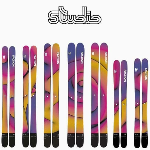 FACTION SKI 2026 STUDIO 3 スタジオ3 スキー板 単品 (板のみ) 25-26
