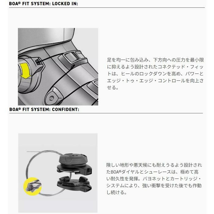 K2 スキーブーツ CORTEX ZONAL 120 BOA コルテックス ゾーナル 120 BOA