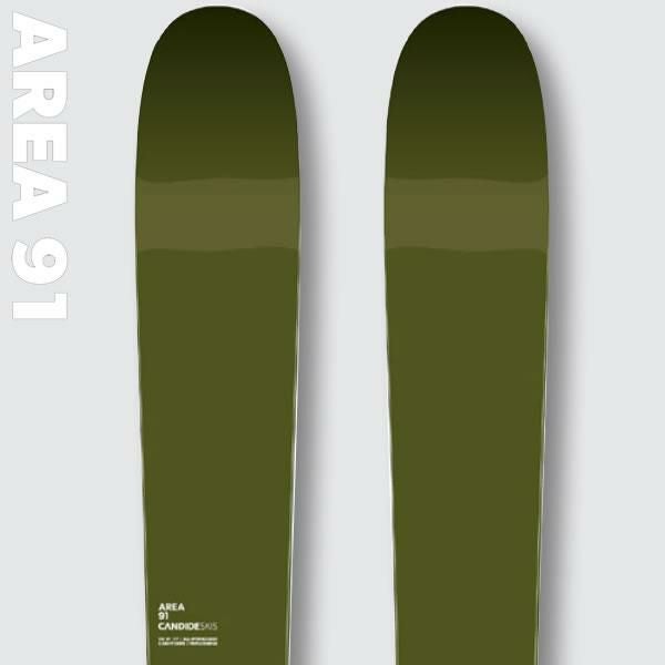 CANDIDE SKIS キャンディッド スキー 2026 AREA 91 エリア91 スキー板