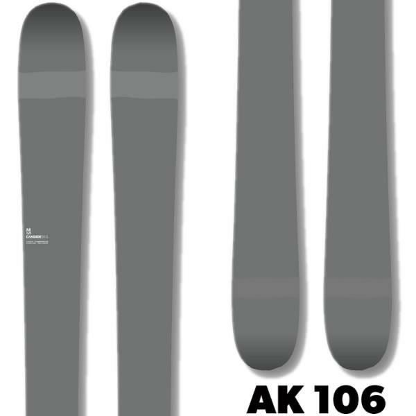 CANDIDE SKIS キャンディッド スキー 2026 AK 106 -Grey- エーケー106