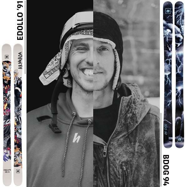 アルマダ スキー板 ARMADA EDOLLO 91 (25-26 2026) + 26 マーカー
