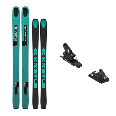 KASTLE フリーライドスキー ZX 115 (25-26 2026) + 26 サロモン STRIVE 
