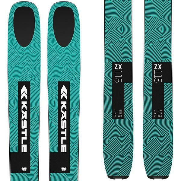 KASTLE フリーライドスキー ZX 115 (25-26 2026) + 26 サロモン STRIVE 