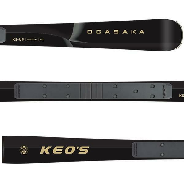 オガサカ スキー KS-UP/BK + SR585 (25-26 2026) + 26 マーカー COMP