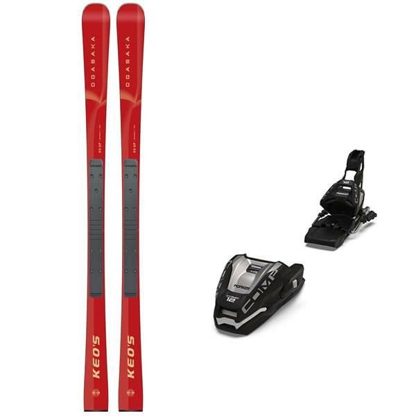 オガサカ スキー KS-UP/BK + SR585 (25-26 2026) + 26 マーカー COMP