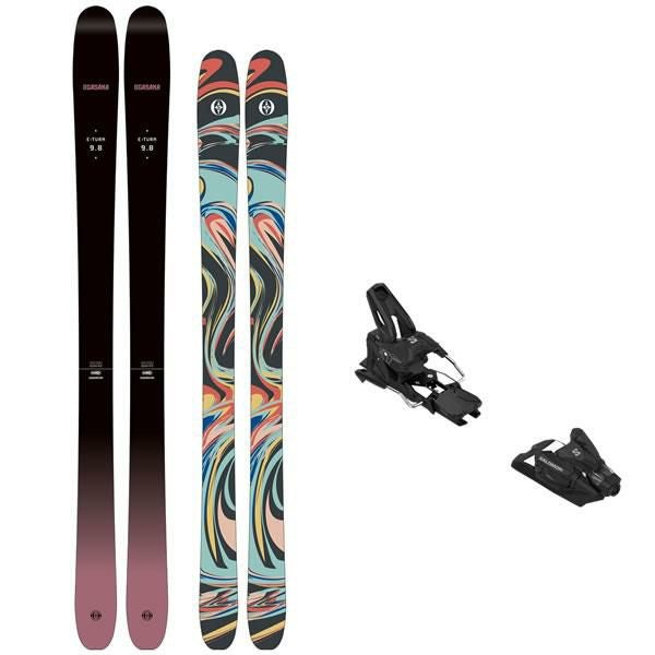オガサカ スキー ET-9.8 (25-26 2026) + 26 サロモン STRIVE 14