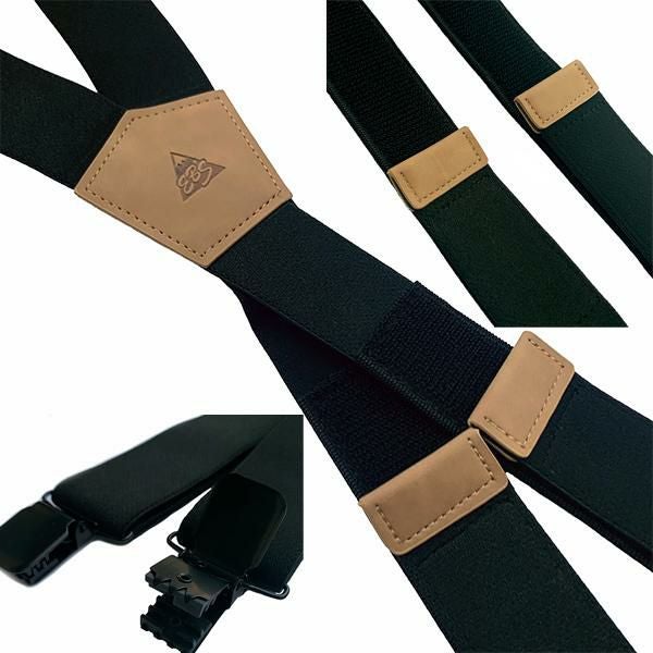 ebs エビス サスペンダー SUSPENDERS BELT 伸縮素材のサスペンダー
