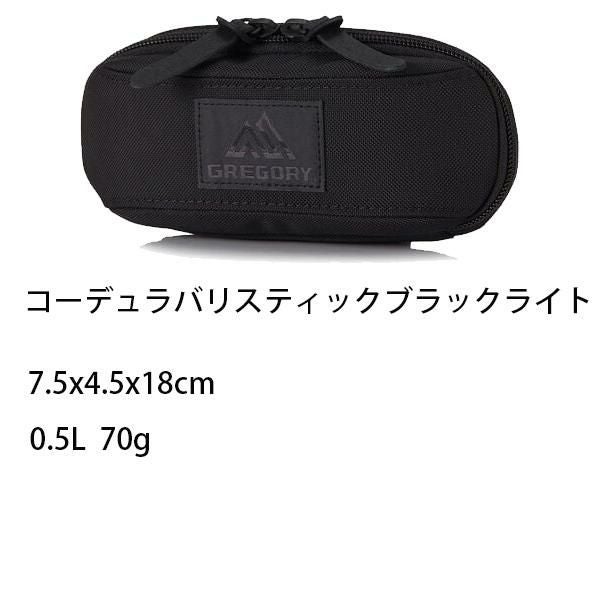GREGORY グレゴリー サングラスケース SUNGLASS CASE BALLISTIC BLACK