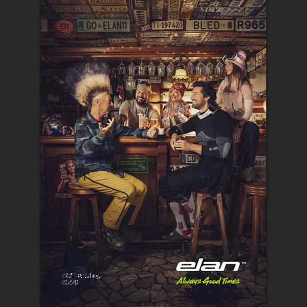 収納ケース＆スキーポール＆ブーツ付 エラン ショートスキー FREELINE