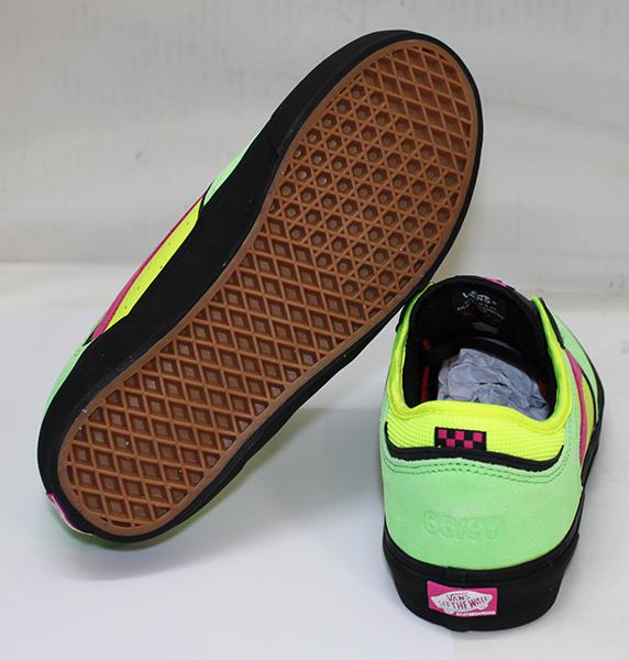バンズ VANS SKATE ROWLEY / NEON PINK-GREEN ( VN000DA24GO