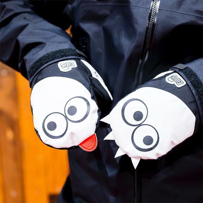 スノーボード グローブ ミトン ebs グローブ GORE-TEX KEMONO CHAN