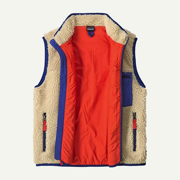 パタゴニア キッズ・レトロX・ベスト Dark Natural /DNAT KIDS RETRO-X