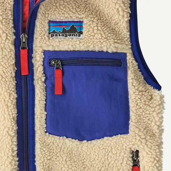 パタゴニア キッズ・レトロX・ベスト Dark Natural /DNAT KIDS RETRO-X