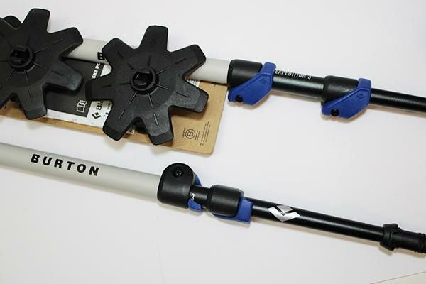 BURTON スノーボード バックカントリーポール バートンxブラック